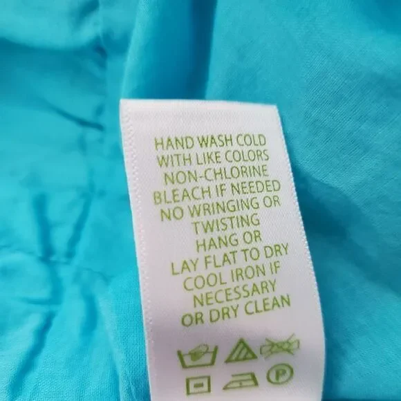 🔹Lilly Pulitzer Turquoise Caitlin Lace Strapless Dress Size 6 - Picture 11 of 11